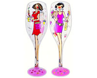 Wine Glass Display XL Fabulous At Any Age, 20 (DISPWGXLFABULOU)