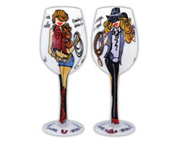 Wine Glass Urban Cowgirls (WGURBANCOWGIRLS)